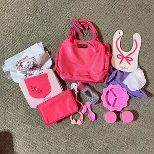Baby Doll Purse/Diaper Bag with Accessories